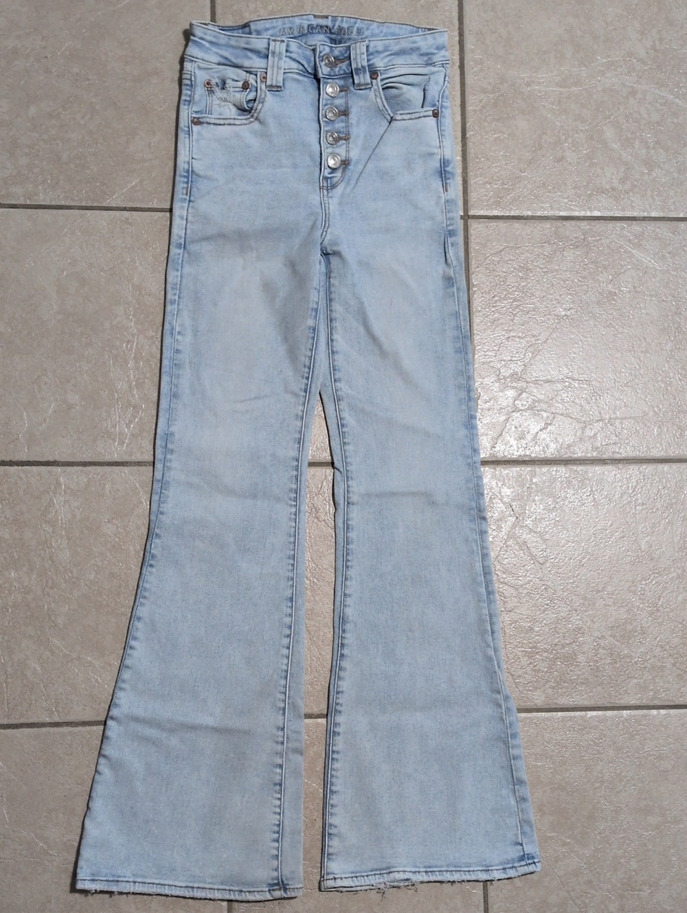 American Eagle High Rise Flare 2